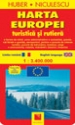 Harta Europei - turistica si rutiera