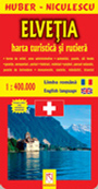 Elvetia - Harta turistica si Rutiera