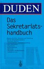 Coperta cărții 'Duden - Das Sekretariats-Handbuch'