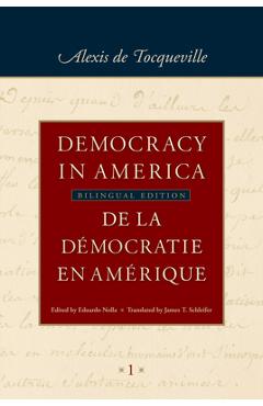 Coperta cărții 'Democracy in America / de la Démocratie En Amérique: Historical-Critical Edition of de la Démocratie En Amérique -'