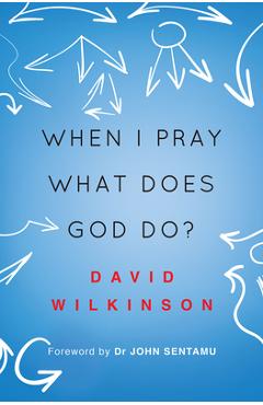 Coperta cărții 'When I Pray, What Does God Do? - David Wilkinson'