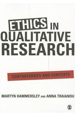 Coperta cărții 'Ethics in Qualitative Research: Controversies and Contexts - Martyn Hammersley'