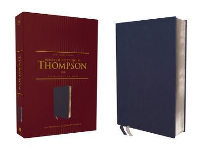 Reina Valera Revisada, Biblia de Referencia Thompson, Leathersoft, Azul A�il, Palabras de Jes�s En Rojo - Charles Thompson