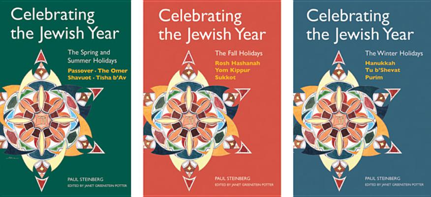 Celebrating the Jewish Year, 3-Volume Set - Paul Steinberg