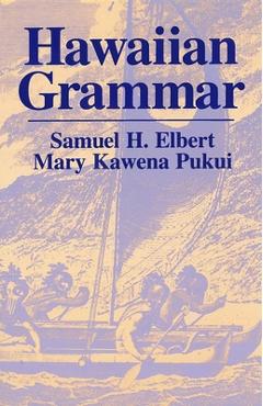 Coperta cărții 'Hawaiian Grammar - Samuel H. Elbert'