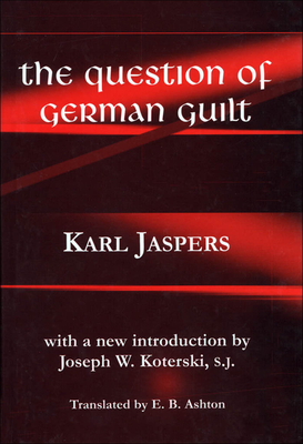 Question of German Guilt - Karl Jaspers