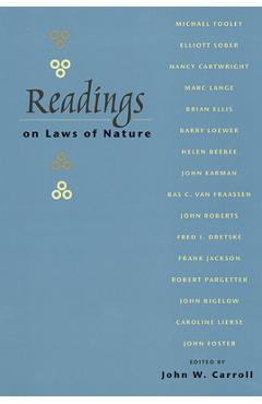 Coperta cărții 'Readings on Laws of Nature - John W. Carroll'