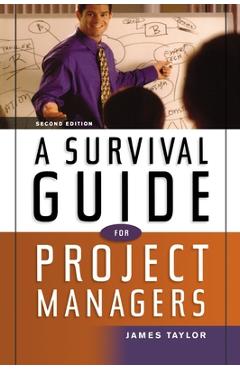 Coperta cărții 'A Survival Guide for Project Managers - Jim Taylor'