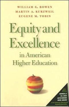 Poza produsului Equity and Excellence in American Higher Education - William G. Bowen