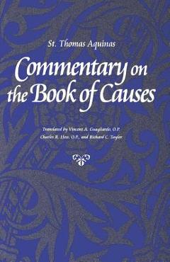 Coperta cărții 'Commentary on the Book of Causes - Thomas Aquinas'