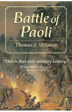 Coperta cărții 'Battle of Paoli - Thomas J. Mcguire'
