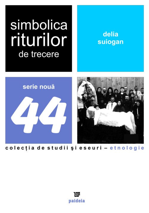 Coperta cărții 'Simbolica riturilor de trecere - Delia Suiogan'