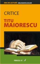 Coperta cărții 'Critice - Titu Maiorescu'