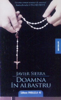 Coperta cărții 'Doamna in albastru - Javier Sierra'