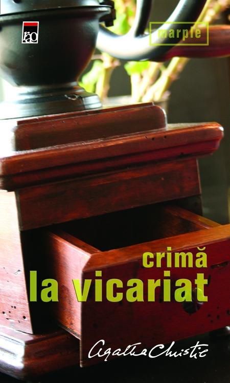 Coperta cărții 'Crima la vicariat - Agatha Christie'