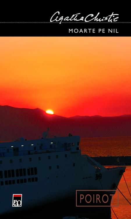 Coperta cărții 'Moarte pe Nil - Agatha Christie'