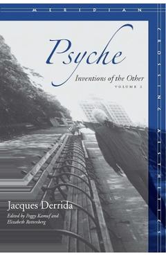 Coperta cărții 'Psyche: Inventions of the Other, Volume II - Jacques Derrida'