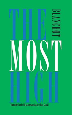 The Most High: Le Tres-Haut - Maurice Blanchot