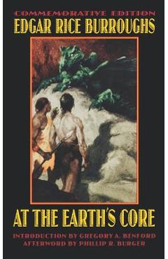 Coperta cărții 'At the Earth's Core - Edgar Rice Burroughs'