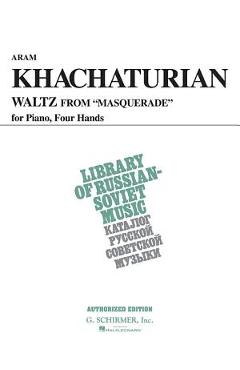 Coperta cărții 'Waltz from Masquerade (Vaap Edition): Piano Duet - Aram Khachaturian'