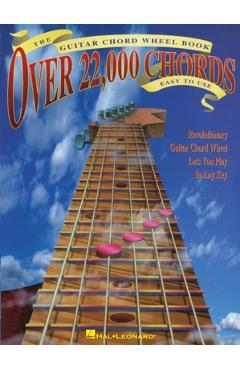 Coperta cărții 'The Guitar Chord Wheel Book: Over 22,000 Chords! - Hal Leonard Corp'