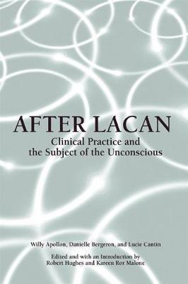 Coperta cărții 'After Lacan: Clinical Practice and the Subject of the Unconscious - Willy Apollon'