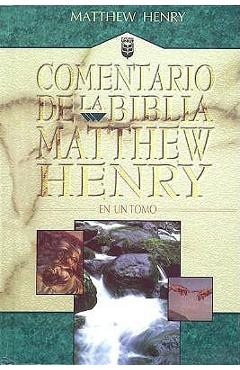 Coperta cărții 'Comentario de la Biblia Matthew Henry - Matthew Henry'