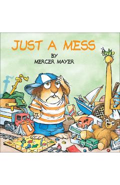 Coperta cărții 'Just a Mess: Look Look Book - Mercer Mayer'