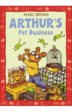 Coperta cărții 'Arthur's Pet Business - Marc Brown'