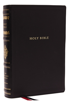 Nkjv, Wide-Margin Reference Bible, Sovereign Collection, Genuine Leather, Black, Red Letter, Comfort Print: Holy Bible, New King James Version - Thomas Nelson