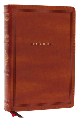 Nkjv, Wide-Margin Reference Bible, Sovereign Collection, Leathersoft, Brown, Red Letter, Comfort Print: Holy Bible, New King James Version - Thomas Nelson