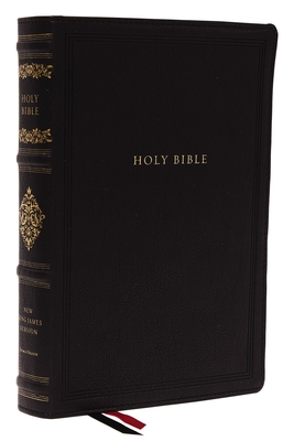 Nkjv, Wide-Margin Reference Bible, Sovereign Collection, Leathersoft, Black, Red Letter, Comfort Print: Holy Bible, New King James Version - Thomas Nelson