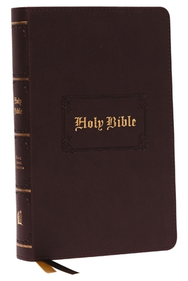 Kjv, Personal Size Large Print Reference Bible, Vintage Series, Leathersoft, Brown, Red Letter, Comfort Print: Holy Bible, King James Version - Thomas Nelson