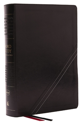Nkjv, Word Study Reference Bible, Leathersoft, Black, Red Letter, Comfort Print: 2,000 Keywords That Unlock the Meaning of the Bible - Thomas Nelson