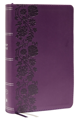 Kjv, Personal Size Large Print Single-Column Reference Bible, Leathersoft, Purple, Red Letter, Comfort Print: Holy Bible, King James Version - Thomas Nelson
