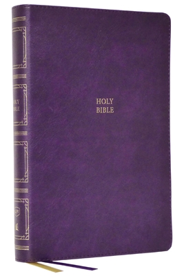 Kjv, Paragraph-Style Large Print Thinline Bible, Leathersoft, Purple, Red Letter, Comfort Print: Holy Bible, King James Version - Thomas Nelson