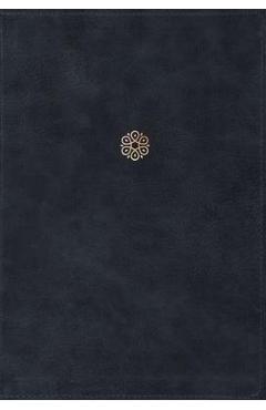 Coperta cărții 'The Nkjv, Woman's Study Bible, Leathersoft, Blue, Full-Color, Indexed: Receiving God's Truth for Balance, Hope, and'