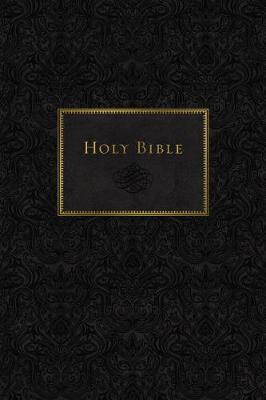KJV, Journal the Word Bible, Hardcover, Black, Red Letter Edition, Comfort Print: Reflect, Journal, or Create Art Next to Your Favorite Verses - Thomas Nelson