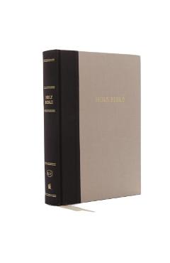 Coperta cărții 'KJV, Reference Bible, Super Giant Print, Hardcover, Green/Tan, Red Letter Edition - Thomas Nelson'