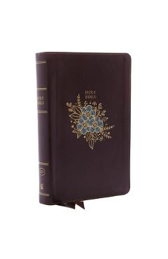 KJV, Deluxe Reference Bible, Personal Size Giant Print, Imitation Leather, Burgundy, Red Letter Edition - Thomas Nelson