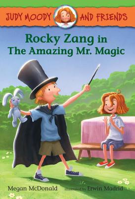 Coperta cărții 'Rocky Zang in the Amazing Mr. Magic - Megan Mcdonald'