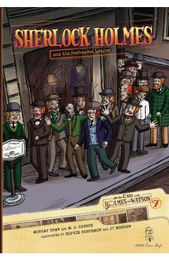 Coperta cărții 'Sherlock Holmes and the Redheaded League: Case 7 - Sir Arthur Conan Doyle'