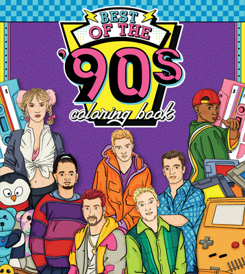 Best of the '90s Coloring Book: Color Your Way Through 1990s Art & Pop Culture - Walter Foster Creative Team