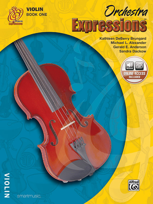 Orchestra Expressions, Book One Student Edition: Violin, Book & Online Audio [With CD] - Kathleen Deberry Brungard