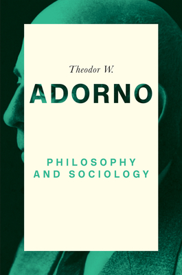 Philosophy and Sociology: 1960 - Nicholas Walker