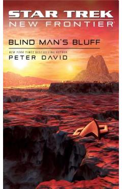 Coperta cărții 'Star Trek: New Frontier: Blind Man's Bluff - Peter David'