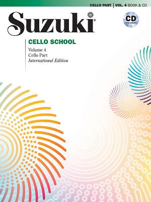 Suzuki Cello School, Vol 4: Cello Part, Book & CD - Tsuyoshi Tsutsumi