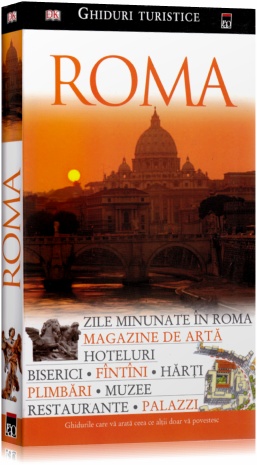 Coperta cărții 'Roma - Ghiduri turistice'