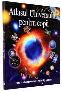 Coperta cărții 'Atlasul universului pentru copii'