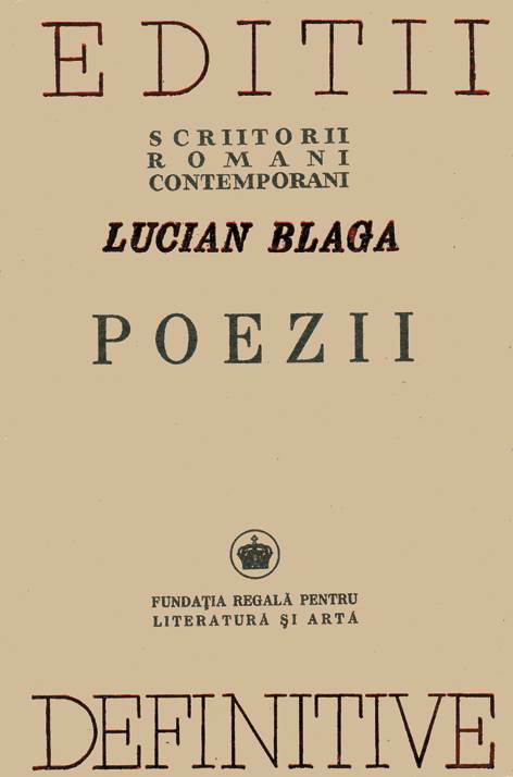 Poezii - Lucian Blaga